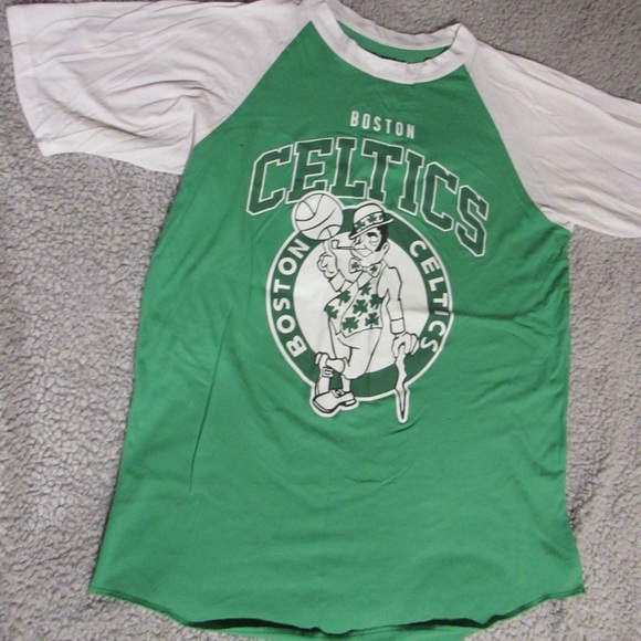 boston celtics baseball jersey